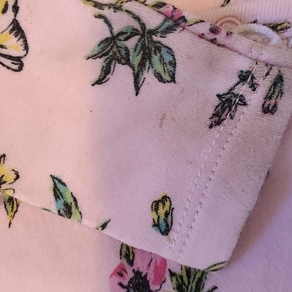 Set of two Laura Ashley footed sleepers/footies - Picture 6 of 7